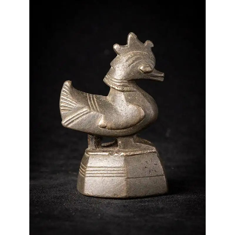 Antique Bronze Opium Weight (Hintha Bird), Early 19th Century